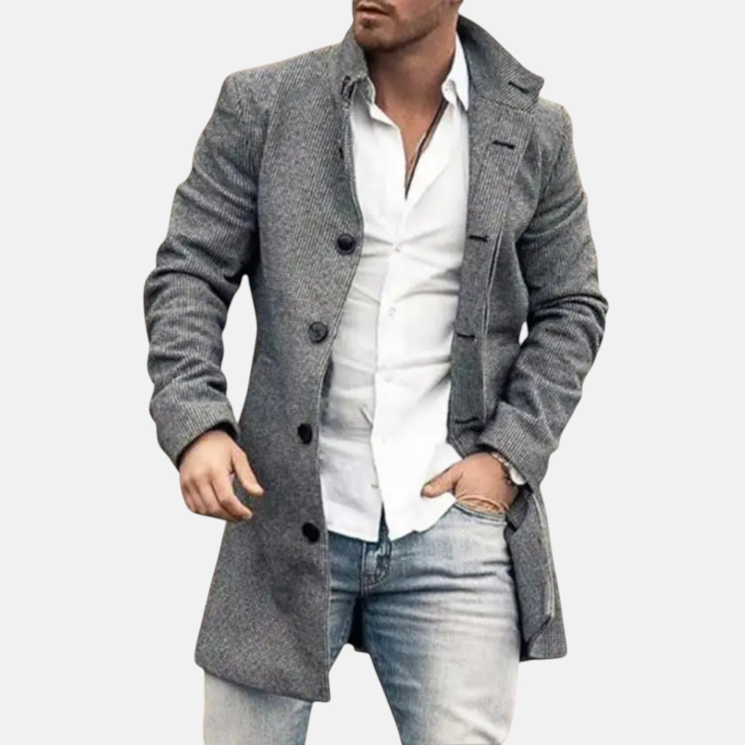 Josh™ | Eleganter Herbstmantel